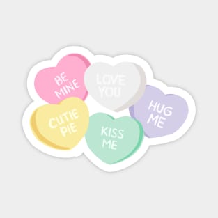 Sweetheart candies Magnet