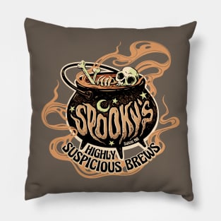 Spooky's Brews! Pillow