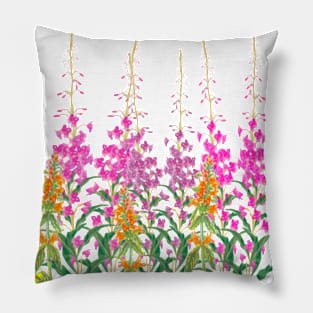 Wild Nature Blossoms Pillow