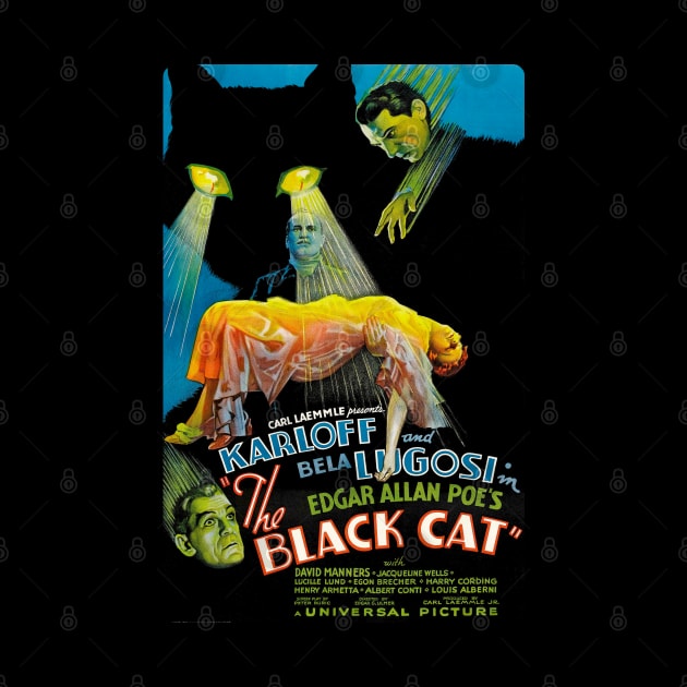 The Black Cat by Hiraeth Tees