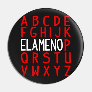 Alphabet Pin