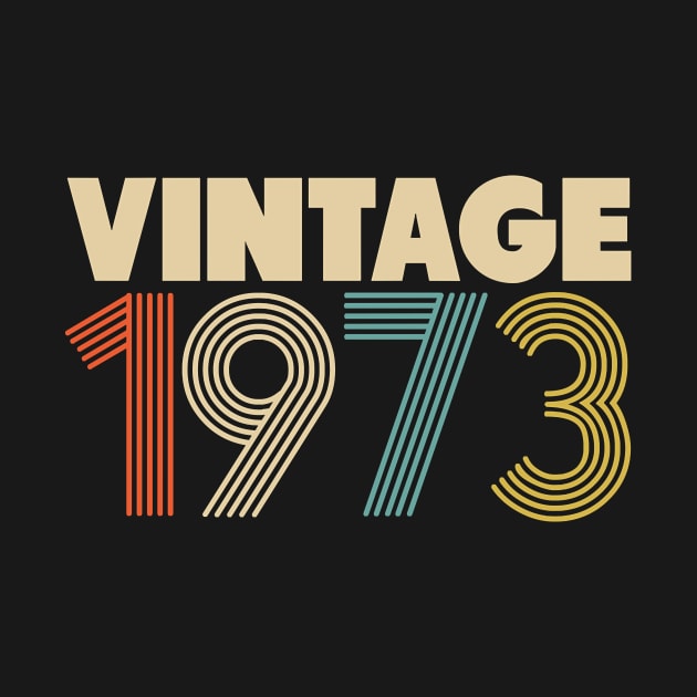 Vintage 1973 - 45th Birthday by lostrigglatrine
