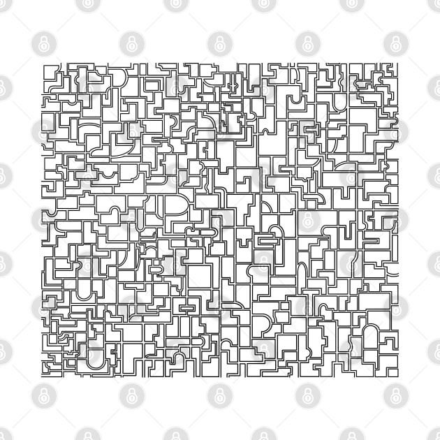 Line Art Pattern by DrawAHrt