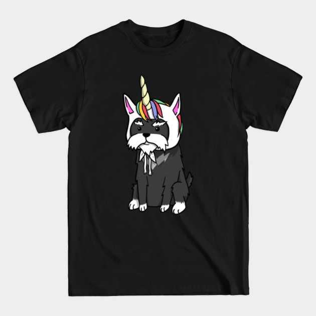 Discover Funny Unicorn Schnauzer - Schnauzer - T-Shirt