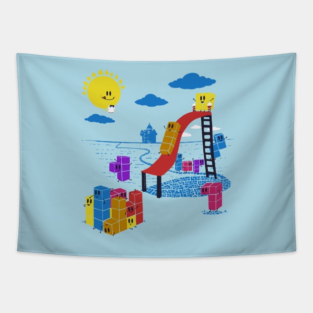 Playtime Tapestry by Made With Awesome