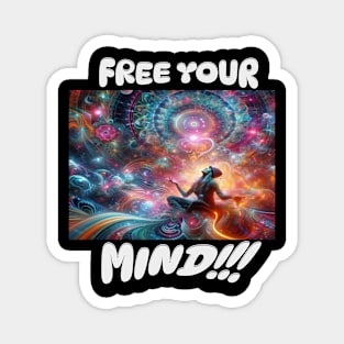 free your mind Magnet