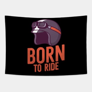 Born to ride Tapestry