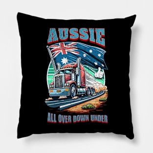 Australian Truck Driver Pillow