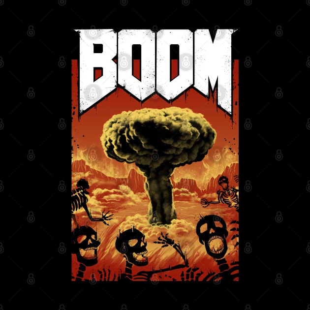 Nuclear Boom! by Vincent Trinidad Art