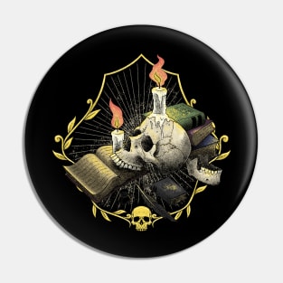 Light of Book Pin