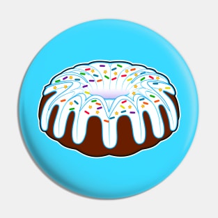 Bundt Cake with Icing and Sprinkles Pin