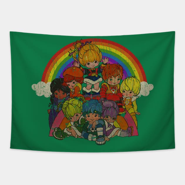 RETRO STYLE - rainbow brite and Friends Tapestry by MZ212