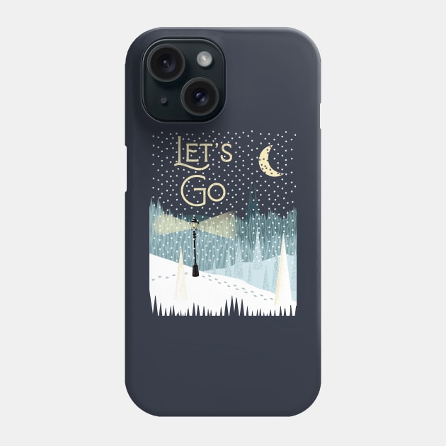 Let’s go to Narnia Phone Case by MorvernDesigns