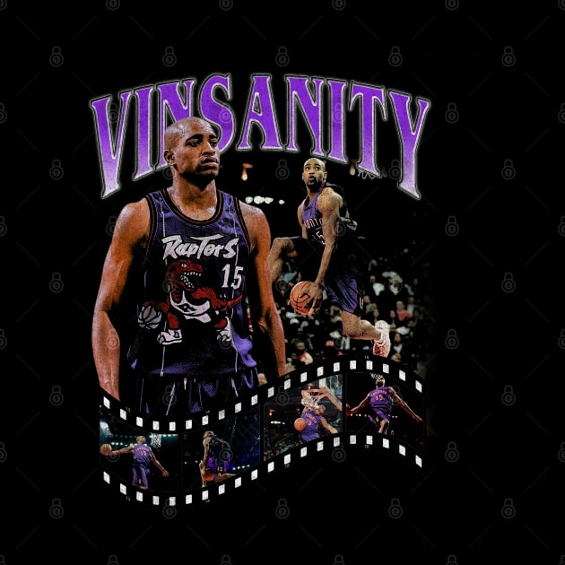 Vince Carter VINSANITY Vintage by rattraptees