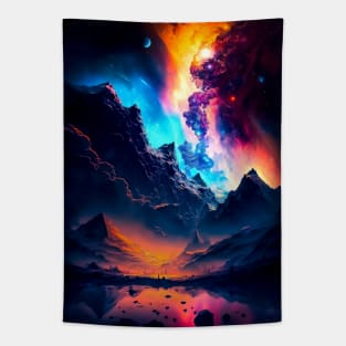 Magic Amidst Chaos: Cosmic Views Tapestry