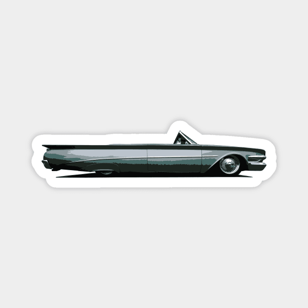 1960 Edsel Custom Magnet by JonnyFivePhoto