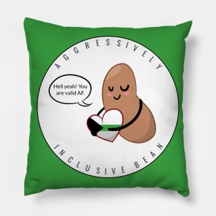 Demiromantic Pride: Aggressively Inclusive Bean Pillow