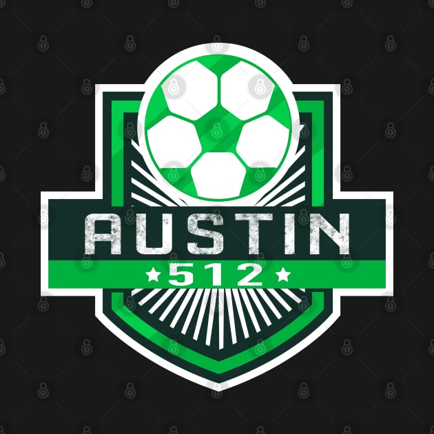 Austin soccer football jersey by JayD World