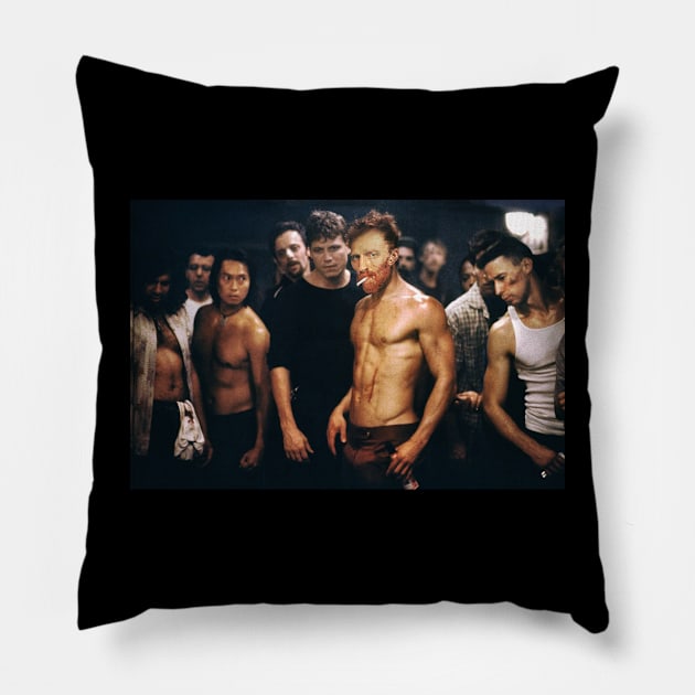 Vangogh Fightclub Pillow by Gedogfx