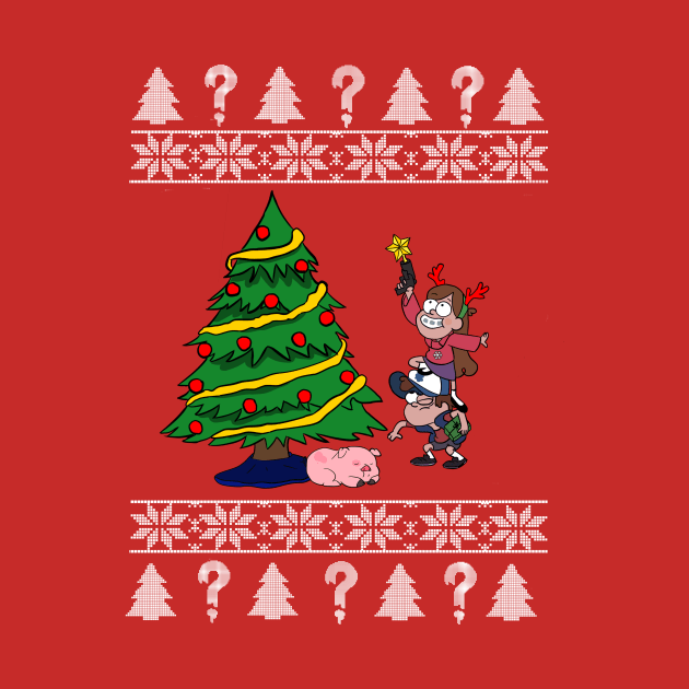 Gravity falls Christmas sweater by bowtie_fighter