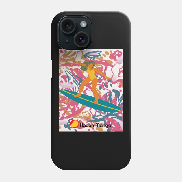 Girl who Surfs. Phone Case by Hayden Mango Collective 