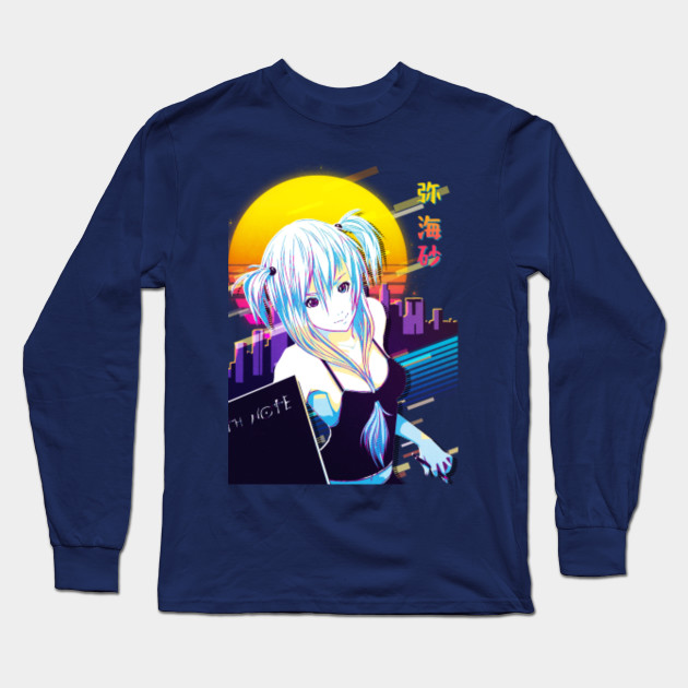 Death Note Misa Amane Death Note Long Sleeve T Shirt Teepublic