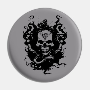 Gothic Skull Pin