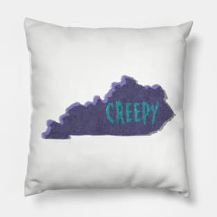 Kentucky is Creepy Pillow