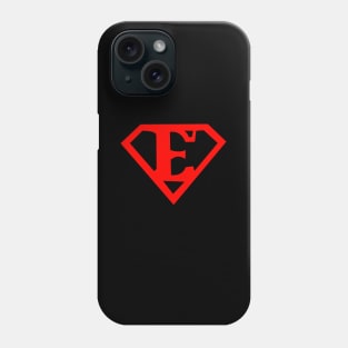 Super E symbol 02 Phone Case