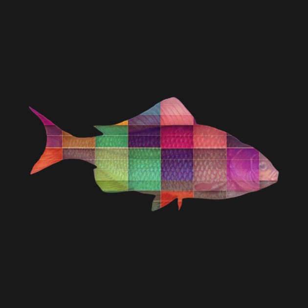 Geometric Rainbow fish by Geomhectic