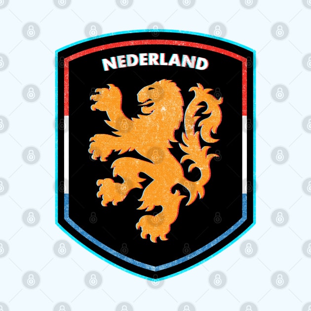 Holland Oranje Soccer Logo by Numero14