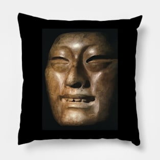 Mask of Olmec Asiatic Pillow