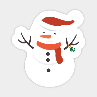 Festive Frosty Magnet