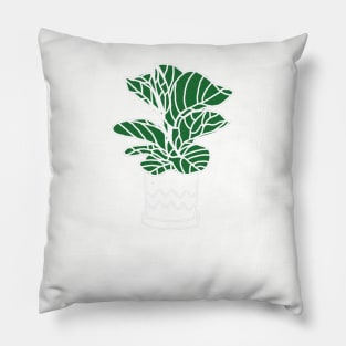 Feeling Cute Might Die Later IDK Cute Houseplant Monstera Pillow