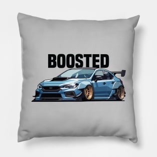 Subaru STI Car Art - Impreza WRX Boosted Widebody Modified JDM Car Pillow