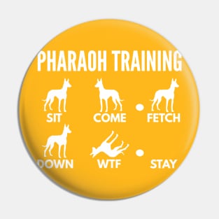 Pharaoh Training Pharaoh Dog Tricks Pin