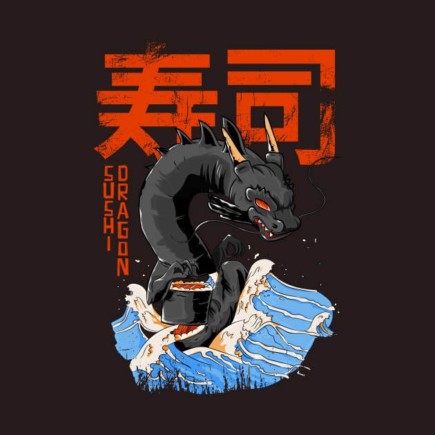 Sushi Dragon by Teewyld