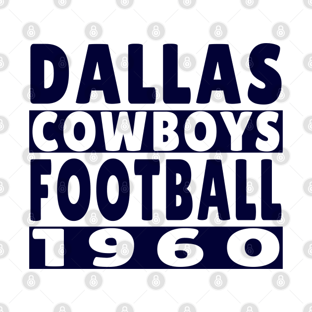 Dallas Football 1960 Classic by Medo Creations