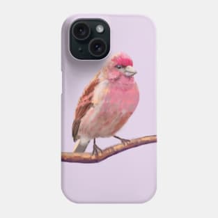 Purple Finch Phone Case