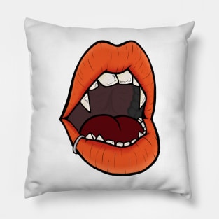 Vampire Lips Pillow