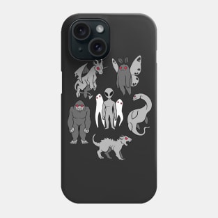 Creepy but cute cryptids Phone Case