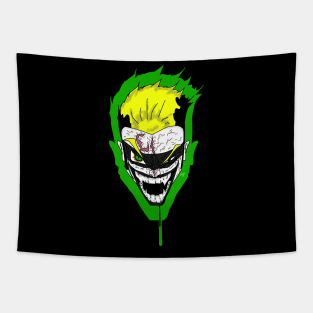 BoogeyMan Green Tapestry