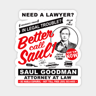 Need A Lawyer Then Call Saul Magnet