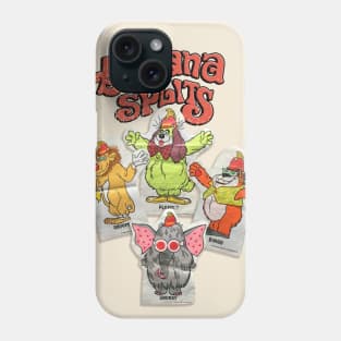 Distressed Vintage Style Banana Splits Puppets Phone Case