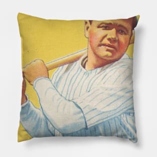 Babe Ruth 1933 Goudey (Yellow) Baseball Card Pillow