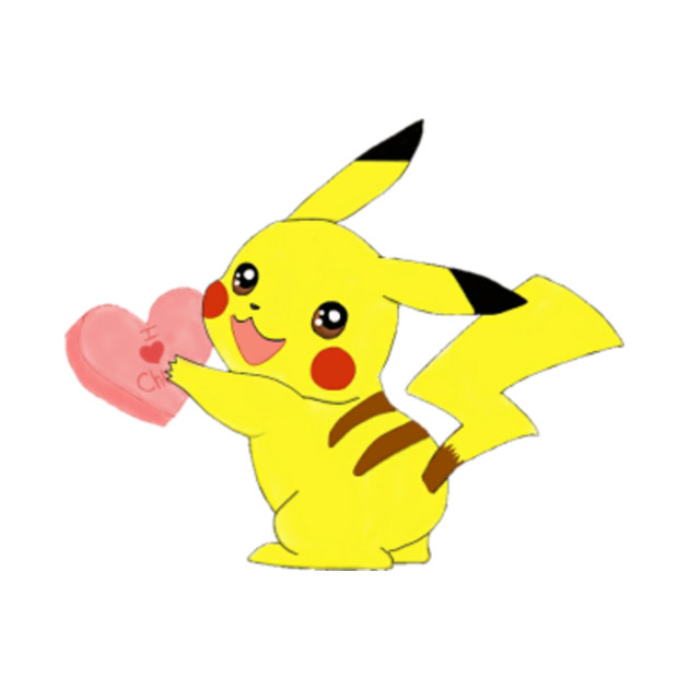 valentines day pikachu - Pika - T-Shirt | TeePublic