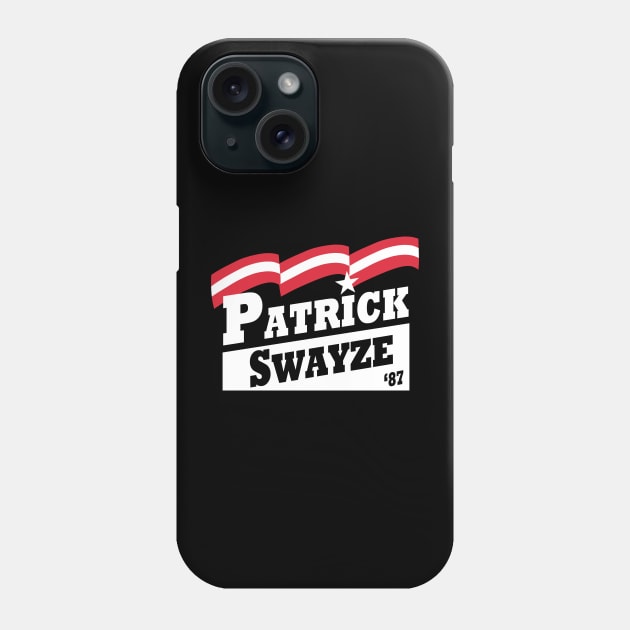 Patrick Swayze in '87! Phone Case by CYCGRAPHX
