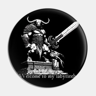 Minotaur Pin