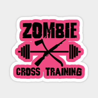 Zombie Cross Training Magnet