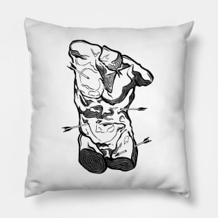 Sculpture Torso C Pillow